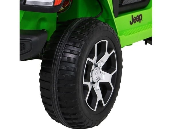 Ramiz elbil Jeep Wrangler Rubicon grønn