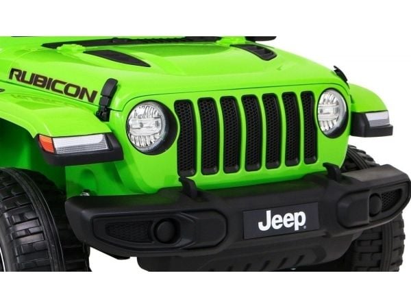 Ramiz elbil Jeep Wrangler Rubicon grønn