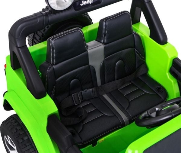 Ramiz elbil Jeep Wrangler Rubicon grønn