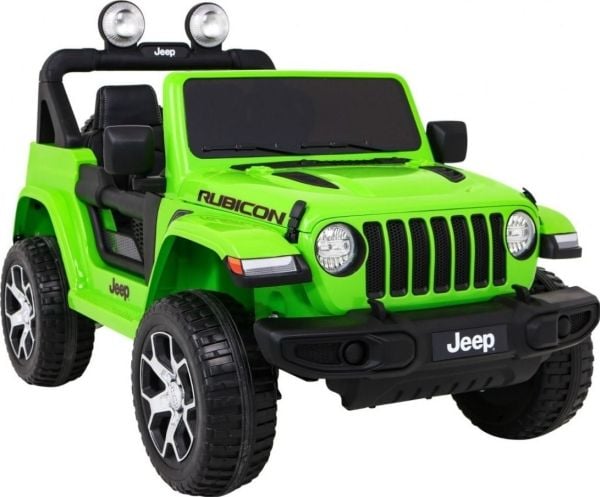 Ramiz elbil Jeep Wrangler Rubicon grønn