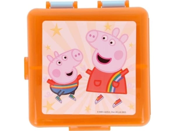 Peppa Pig - Matboks Peppa Pig firkantet matboks