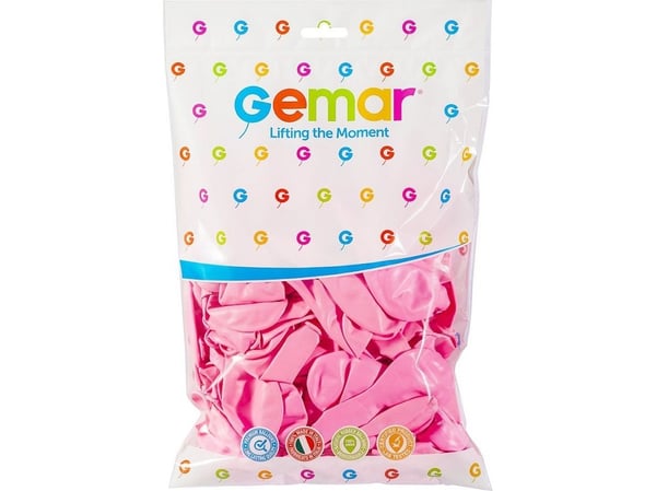 Godan Gemar ballonger pastel 26 cm rosa lys 100 stk. (GM90-57)