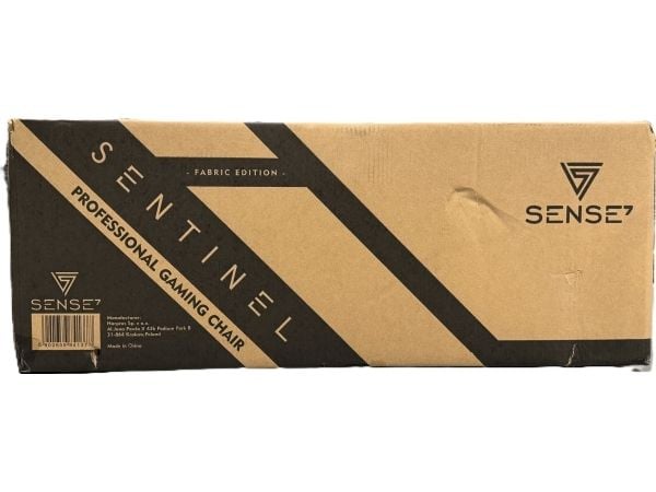 SENSE7 kangas Sentinel nojatuoli musta