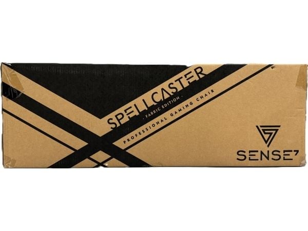 Sense7 Spellcaster kangaspelituoli, musta