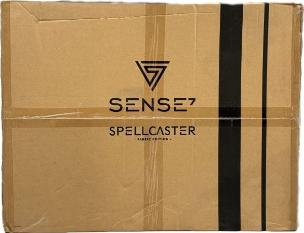 Gaming stol Sense7 Spellcaster stoff Gaming stol, svart-blå
