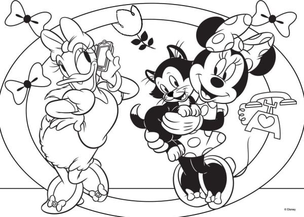 Lisciani Dobbeltsidig puslespill maxi 24 Minnie Mouse