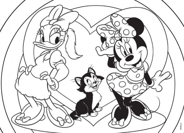 Lisciani Dobbeltsidig puslespill maxi 108 Minnie Mouse