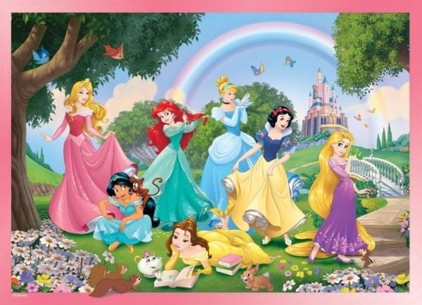 Lisciani Dobbeltsidig puslespill maxi 24 Disney-prinsesser