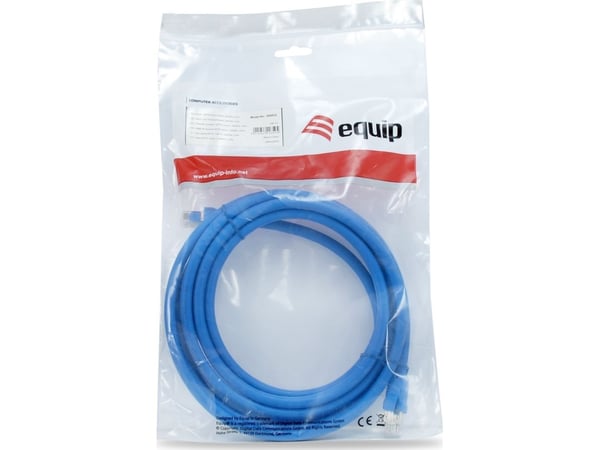Equip 608032, 3 m, Cat8.1, S/FTP (S-STP), RJ-45, RJ-45, Blå