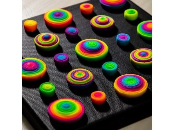 Fimo FIMO effect neon pink