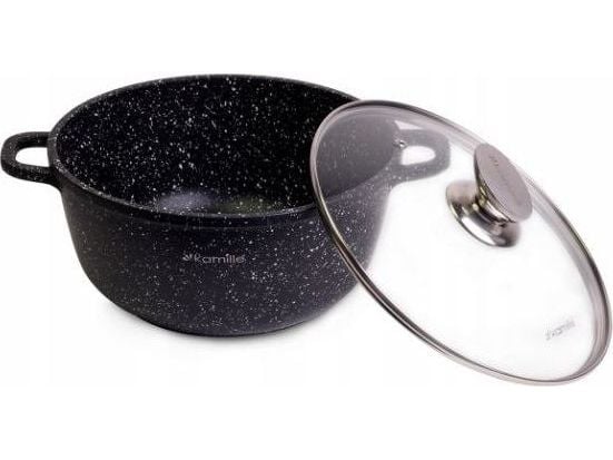 Kamille gryte med lokk 24 cm 4,5 l (KM-4405)