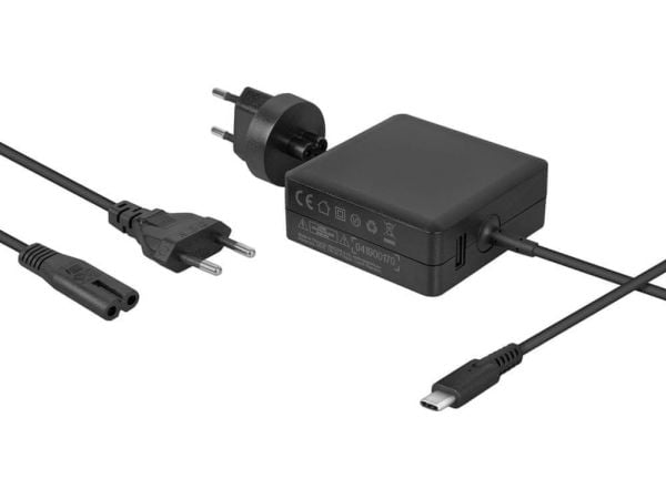 AVACOM LATAUSSOVITIN USB-TYYPPI-C 65W VIRTALÄHDE+USB A