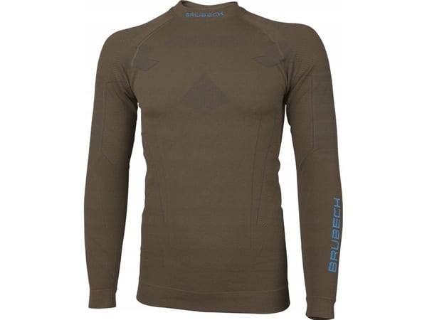 Brubeck LS14860 herrtröja Ranger Thermo khaki XL