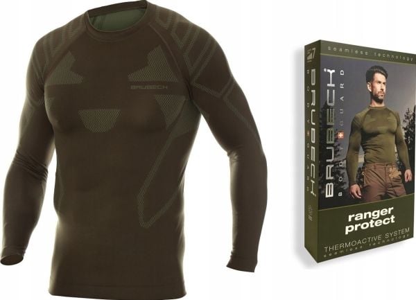 Brubeck LS14210 collegepaita RANGER PROTECT khaki L