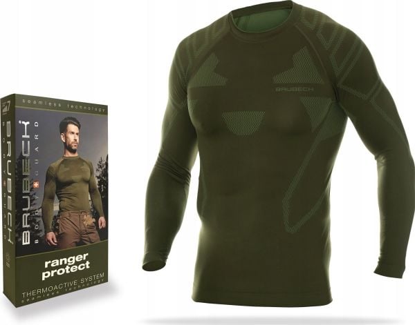Brubeck LS14210 collegepaita RANGER PROTECT khaki L