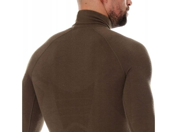 Brubeck LS14200 collegepaita RANGER WOOL khaki M