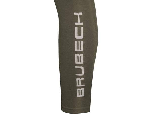 Brubeck LE12410 Miesten RANGER WOOL housut khaki M