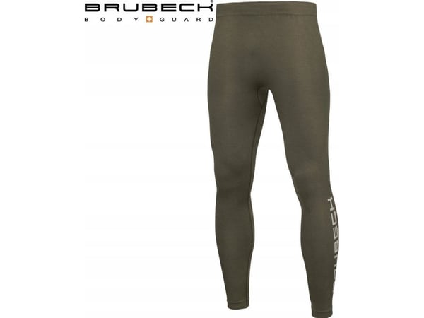 Brubeck LE12410 Miesten RANGER WOOL housut khaki M