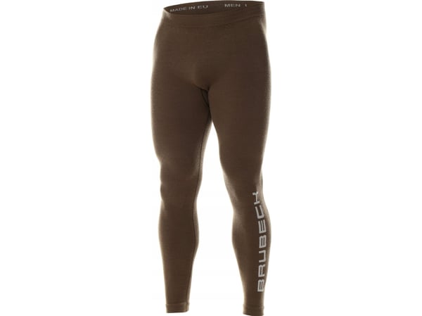 Brubeck LE12410 Miesten RANGER WOOL housut khaki L