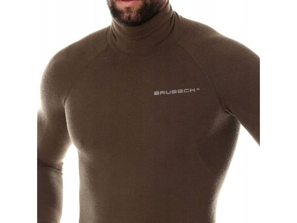 Brubeck LS14200 collegepaita RANGER WOOL khaki S