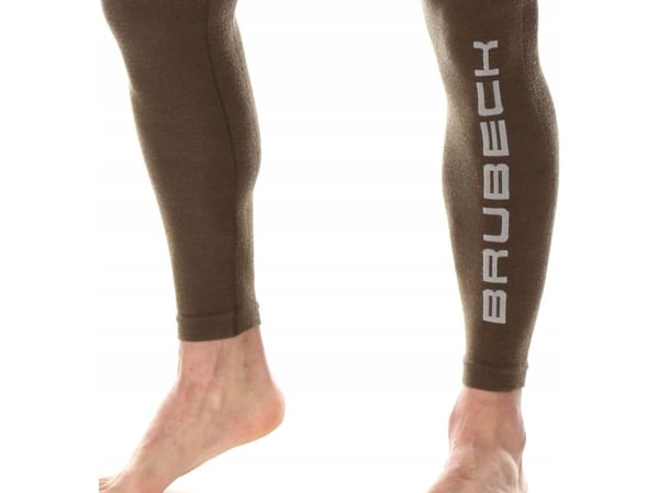 Brubeck LE12410 Miesten RANGER WOOL housut khaki S