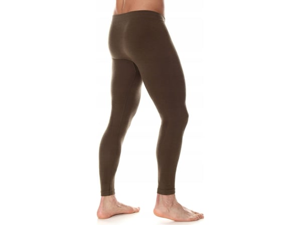 Brubeck LE12410 Miesten RANGER WOOL housut khaki S