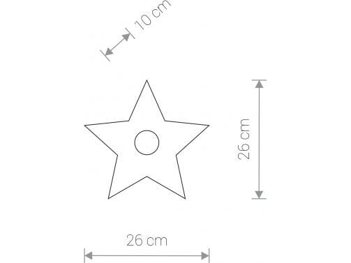 Nowodvorski vegglampe TOY-STAR 9376