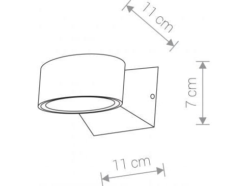 Vegglampe Nowodvorski LED HANOI 9512