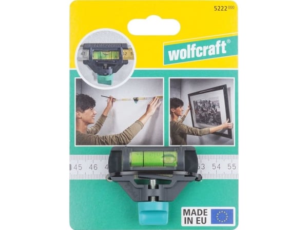 wolfcraft GmbH 5222000, Vattenpass, Grå
