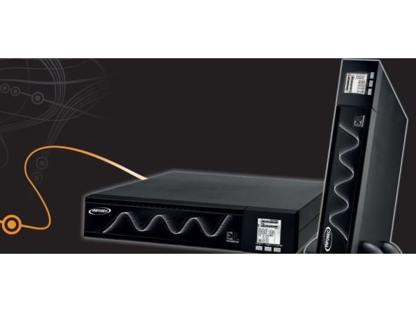 INFOSEC E3 Performance 1100 RT - UPS - AC 220/230/240 V - 1100 VA - enkeltfase - USB, RS-232 - utgangskontakter: 8
