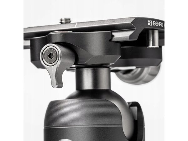 Benro VX25+PU60X stativ, profesjonell foto- og videofangst, svart