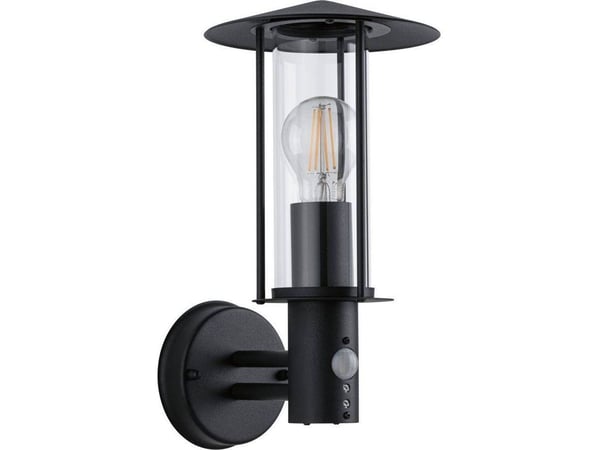 Paulmann 94396, Vegglys, Grå, Glass, Metall, IP44, Fasade, I