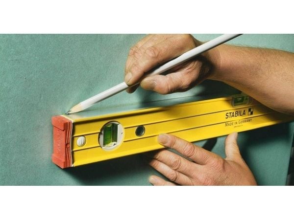 Stabila Tyyppi 96-2, 61 cm 15226 Hengitystaso - kevytmetalli 61 cm 0,5 mm/m 0,5 mm/m