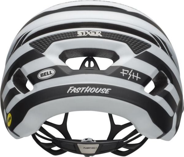 Bell Sixer Integrated MIPS cykelhjälm - fasthouse matte gloss black gold - stl. S (52–56 cm) - BEL-7127651