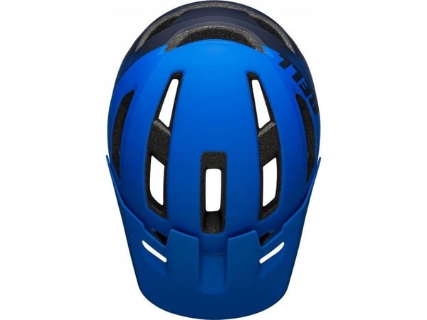 BELL VERT MTB sykkelhjelm matt svart/mørk blå 54–61 cm (NY)