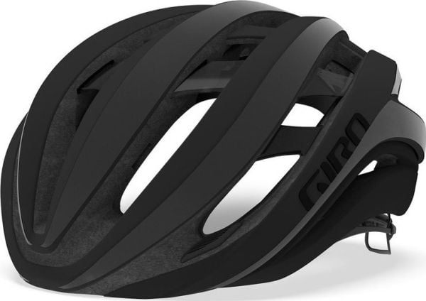 Giro sykkelhjelm GIRO AETHER SPHERICAL MIPS matt sort fade highlight yellow str. S (51–55 cm)