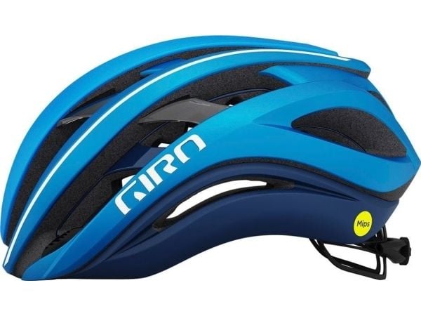 Giro cykelhjälm GIRO AETHER SPHERICAL MIPS matt svart fade highlight yellow str. S (51–55 cm)