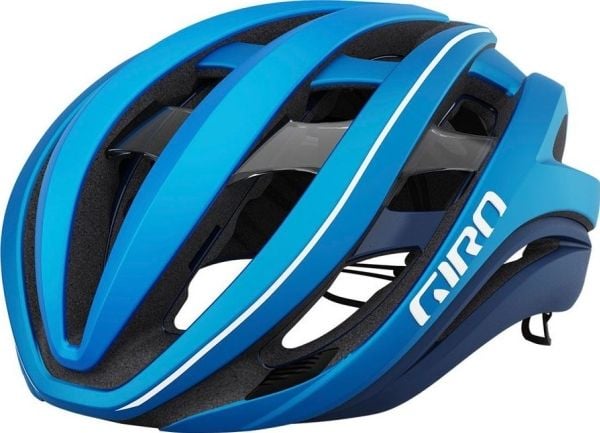 Giro cykelhjälm GIRO AETHER SPHERICAL MIPS matt svart fade highlight yellow str. S (51–55 cm)