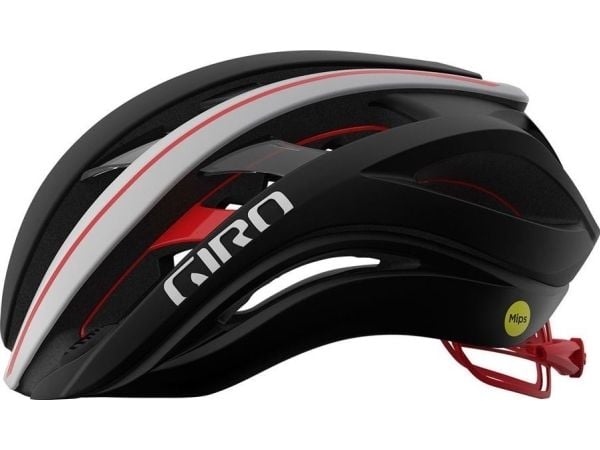 Giro cykelhjälm GIRO AETHER SPHERICAL MIPS matt svart fade highlight yellow str. S (51–55 cm)