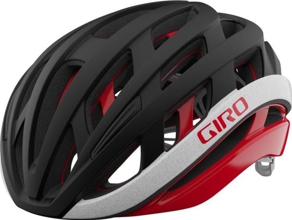 Giro sykkelhjelm HELIOS SPHERICAL MIPS matt sort/rød str. L (59-63 cm) (NY)
