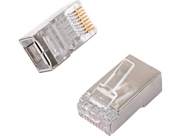 Spacetronik RJ45-kontakt kat. 6 FTP NC-RJ456FT-11 (100 stk.)