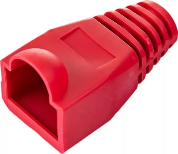 Spacetronik gummideksel RJ-45-kontakt, CC-RJ45_1R, 50 stk