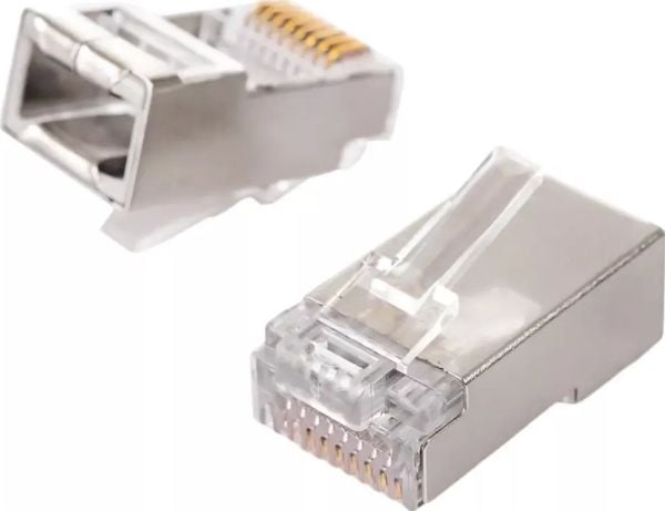 Spacetronik RJ45 direkte Cat5e FTP-kontakt PT-RJ455FT-0 100 stk