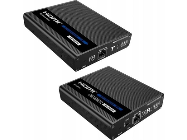 HDMI- og LAN-omformer KASKADA 4K Spacetronik IP SPH-676C - sett
