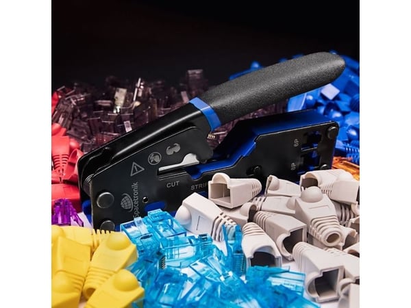 Spacetronik RJ45/RJ12/RJ11 crimper (NT-CT03)