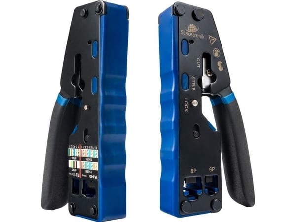 Spacetronik RJ45/RJ12/RJ11 crimper (NT-CT03)