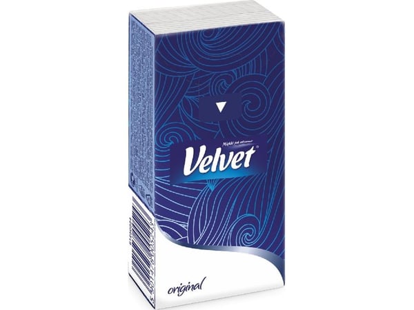 Servietter i fløyel VELVET ORIGINAL 10x10 stk