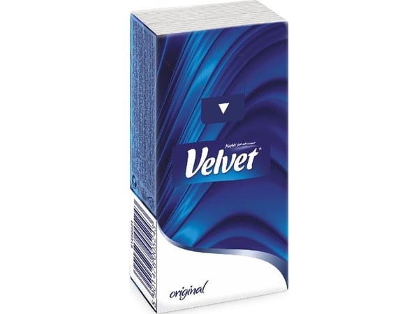 Servietter i fløyel VELVET ORIGINAL 10x10 stk