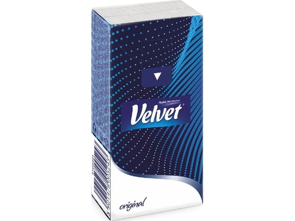 Servietter i fløyel VELVET ORIGINAL 10x10 stk