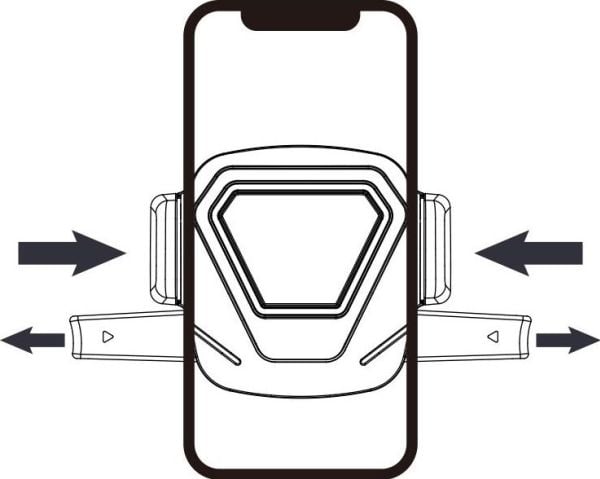 WK Design klämfäste för bil WP-U82